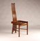 Art Nouveau Oak Steam Bent Dining Chairs by Charles Rennie Mackintosh, 1915, Set of 4, Image 9