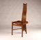 Art Nouveau Oak Steam Bent Dining Chairs by Charles Rennie Mackintosh, 1915, Set of 4 3