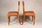 Arts & Crafts Oak Back Pierced Hall Chairs with Soft Pad Seat, 1895, Set of 2, Image 3