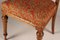 Sillas de recibidor Arts & Crafts de roble perforado con asiento acolchado blando, 1895. Juego de 2, Imagen 11