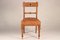 Arts & Crafts Oak Back Pierced Hall Chairs with Soft Pad Seat, 1895, Set of 2 8