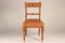 Arts & Crafts Oak Back Pierced Hall Chairs with Soft Pad Seat, 1895, Set of 2, Image 8