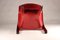 Red Original Lounge Chair Vicario attributed to Vico Magistretti for Artemide, 1970s, Image 10