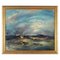 Adrian Keith Graham Hill, Retreating Storm, 20th Century, Oil, Framed 1