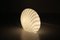 Mid-Century Modern Glass Seashell Light from Peill & Putzler, Germany, 1960s 5