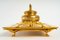 19th Century Inkwell in Gilded Bronze 4