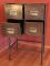Vintage Industrial Iron Chest of Drawers 4