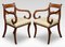 Regency Carver Sessel aus Mahagoni, 2er Set 1