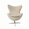 Poltrona Mother Egg Mid-Century attribuita ad Arne Jacobsen, Danimarca, anni '60, Immagine 2