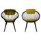 Circle Armchairs attributed to Yngve Ekström for Swedese Meubel, Sweden, 1960s, Set of 2 1