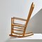 J16 Oak Rocking Chair by Hans J. Wegner for FDB Furniture, 1970s, Image 2