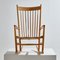 J16 Oak Rocking Chair by Hans J. Wegner for FDB Furniture, 1970s 4