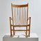 J16 Oak Rocking Chair by Hans J. Wegner for FDB Furniture, 1970s, Image 4