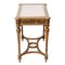 Napoleon III Carved Showcase Table in Gilded Wood 3