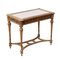 Napoleon III Carved Showcase Table in Gilded Wood, Image 2