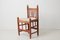 Unusual Swedish Antique Decorated Folk Art Chair, Image 2