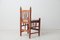 Unusual Swedish Antique Decorated Folk Art Chair 4