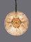 10-Light Flower Sputnik Chandelier in Murano Glass & Brass in the style of Venini, 1960s 7