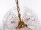 10-Light Flower Sputnik Chandelier in Murano Glass & Brass in the style of Venini, 1960s, Image 6