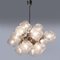 Space Age Sputnik Atomium Glass Chandelier attributed to Cosack, Germany, 1970s, Image 2