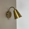 Italian Brass Theatre Wall Light Sconces by Gio Ponti in the style of Stilnovo, Italy, 1950s 2