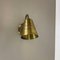 Italian Brass Theatre Wall Light Sconces by Gio Ponti in the style of Stilnovo, Italy, 1950s, Image 4