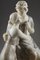 Statue aus Alabaster und Marmor von Helen und Paris, 1900er 10