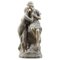 Statua in alabastro e marmo rappresentante Elena e Parigi, inizio XX secolo, Immagine 1