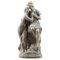 Statue aus Alabaster und Marmor von Helen und Paris, 1900er 1