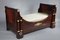 19th Century Restoration Period Mahogany and Gilt Bronze Sofa Bed, 1820s 6