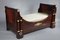 19th Century Restoration Period Mahogany and Gilt Bronze Sofa Bed, 1820s, Image 6