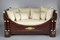 19th Century Restoration Period Mahogany and Gilt Bronze Sofa Bed, 1820s 9