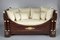 19th Century Restoration Period Mahogany and Gilt Bronze Sofa Bed, 1820s, Image 9