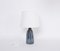 Tall Blue Model 1042 Table Lamp in Stoneware by Einar Johansen for Søholm, 1960s 6