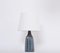 Tall Blue Model 1042 Table Lamp in Stoneware by Einar Johansen for Søholm, 1960s, Image 2