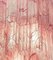 Großer dreistufiger Kronleuchter aus Muranoglas mit rosa Alabaster, 1980er 13