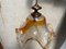 Lámpara escandinava Art Glass atribuida a Pertti Santalahti, años 60, Imagen 4