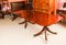 Antique Regency Revival Triple Pillar Dining Table, 19th Century 19