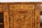 Antique Victorian Burr Walnut & Inlaid Breakfront Open Bookcase, 19th Century 3