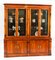 Vintage Biedermeier Satin Birch Bookcase from Harrods, 1980s, Image 2