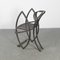 Skulpturaler Stuhl aus Eisen, 1970er 4