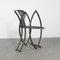 Sculptural Iron Chair, 1970s 1