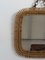 Italienischer Spiegel aus Bambus, 1950er 5
