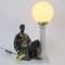 Ceramic Lamp with Gold from Film Director., 1970s, Image 13