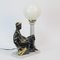 Ceramic Lamp with Gold from Film Director., 1970s, Image 1