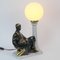 Ceramic Lamp with Gold from Film Director., 1970s, Image 6