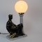 Ceramic Lamp with Gold from Film Director., 1970s 10