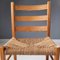 Pine Chair with Rope Seat, 1970s 6