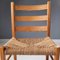 Pine Chair with Rope Seat, 1970s, Image 6