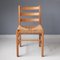 Pine Chair with Rope Seat, 1970s, Image 1